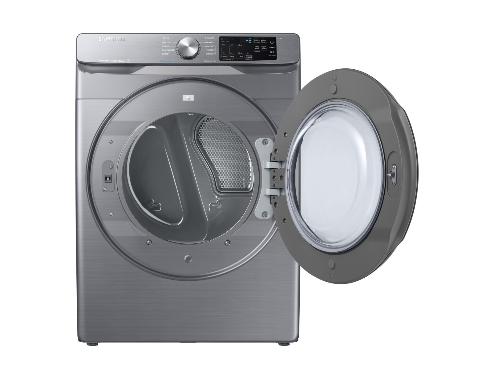 Samsung DVE45T6100P tumble dryer Front-load Platinum – image 6