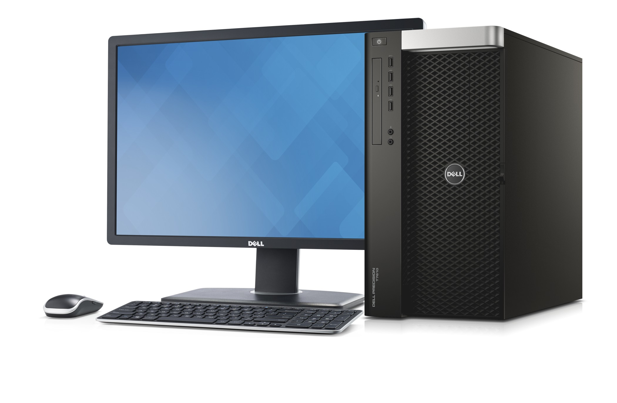 DELL Precision T7610 Intel® Xeon® E5 V2 Family E5-2620V2 16 GB DDR3-SDRAM 1 TB HDD NVIDIA® Quadro® K4000 Windows 7 Professional Midi Tower Workstation Black
