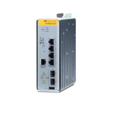 Allied Telesis AT-IE200-6GT network switch Managed L2 Gigabit Ethernet (10/100/1000) Power over Ethernet (PoE) Grey