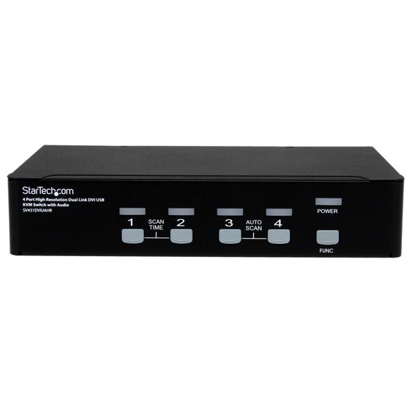 StarTech.com Conmutador Switch KVM con múltiples conexiones