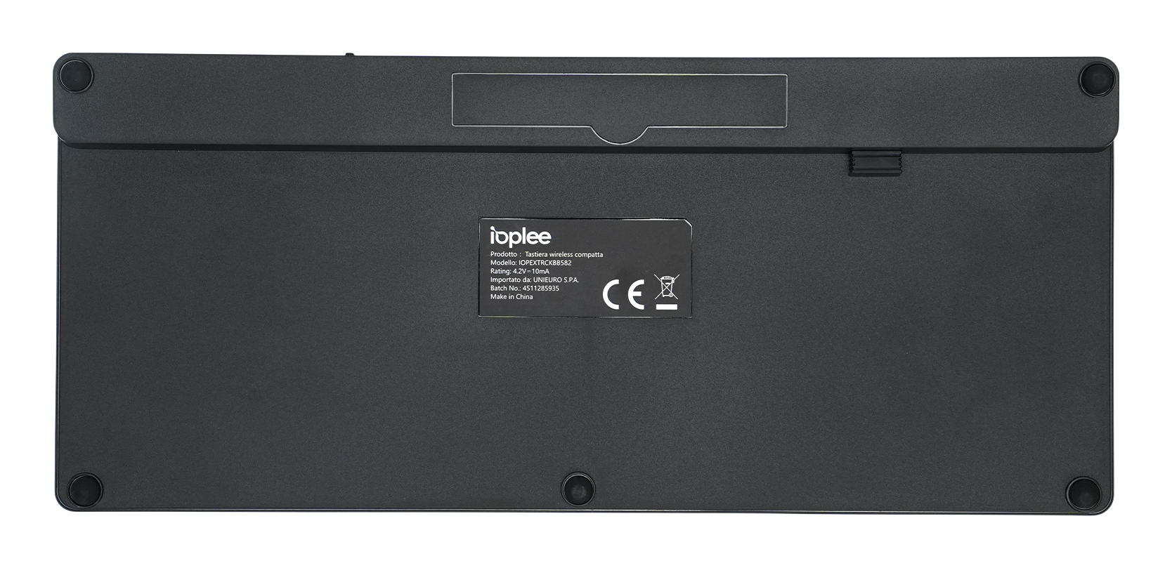 IOPLEE IOPEXTRCKBB582 keyboard Universal RF Wireless + Bluetooth QWERTY Italian Black – image 3