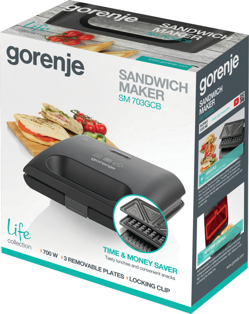 Gorenje SM703GCB 700 W Black – image 5