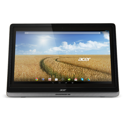 Acer DA 241HL NVIDIA Tegra T33 61 cm (24") 1920 x 1080 pixels Touchscreen All-in-One PC 1 GB DDR3-SDRAM 16 GB eMMC Android 4.2 Wi-Fi 4 (802.11n) Black