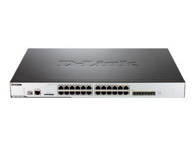 D-Link DWS-3160-24PC network switch Managed L2+ Power over Ethernet (PoE) 1U