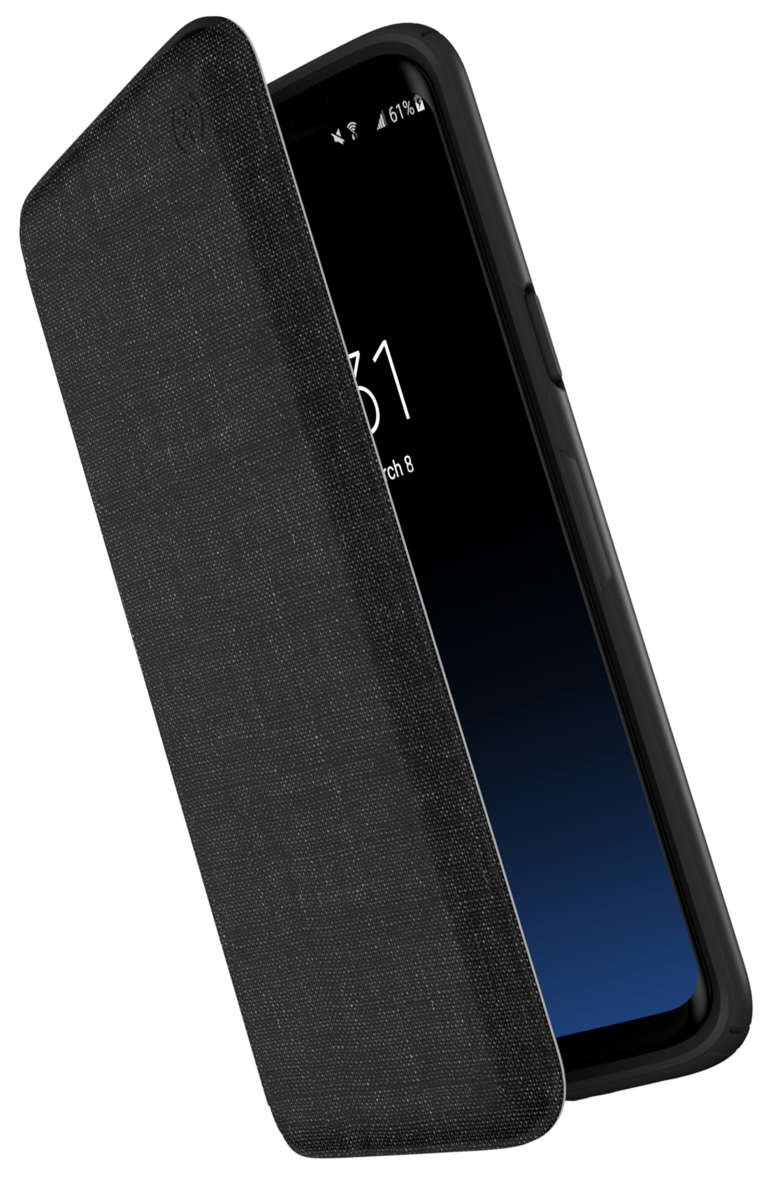 Speck Presidio Folio Samsung Galaxy S9 Plus Heathered Black – image 8