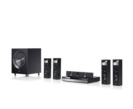 LG BH9220B home cinema system 5.1 channels 3D Black