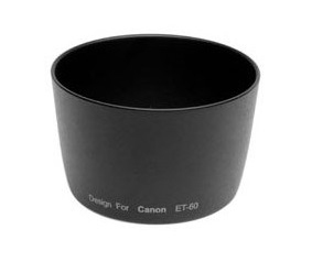 Canon ET-60 objektyvo gaubtas Juoda