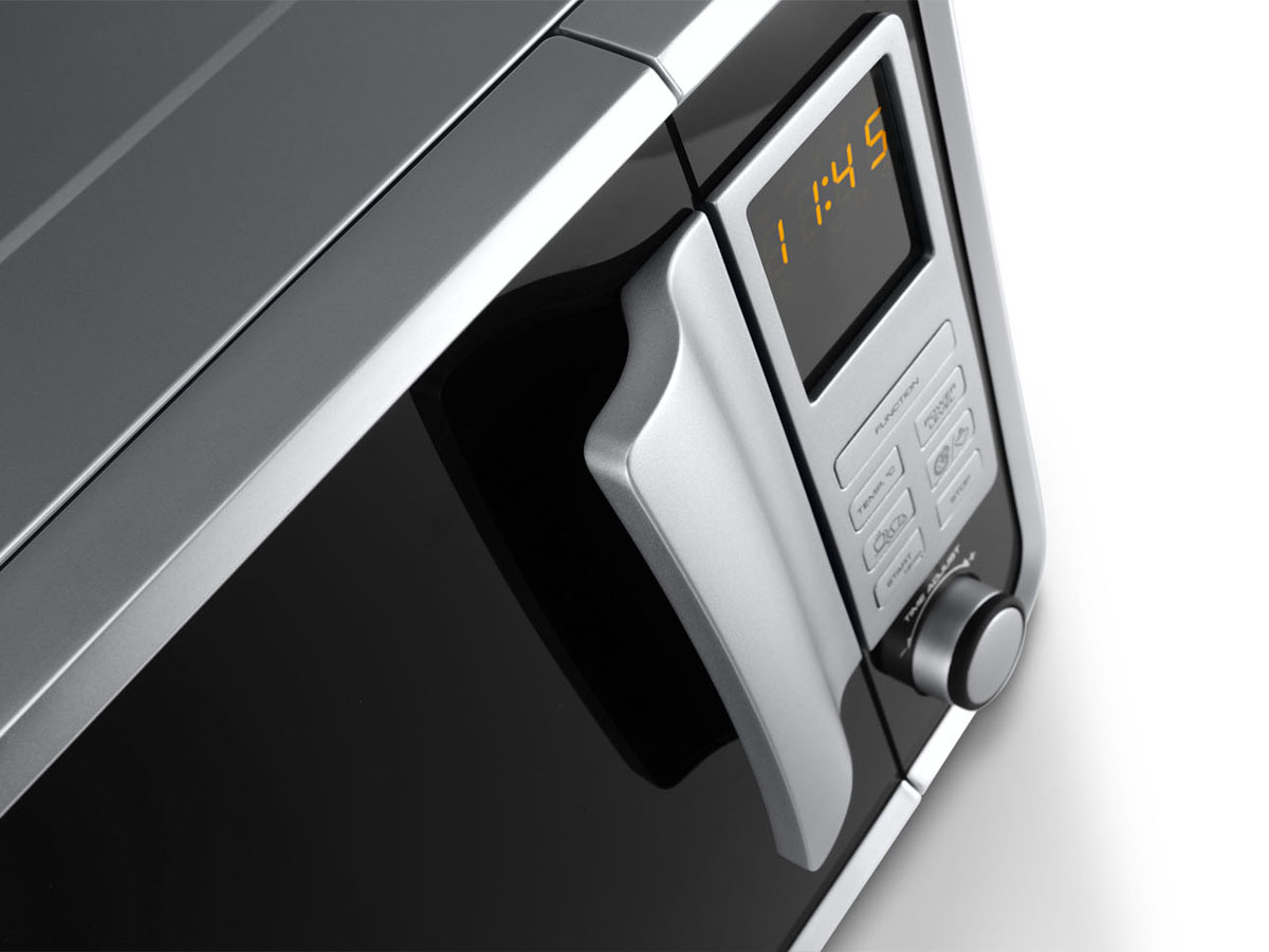 De’Longhi MW42FSR microwave Black, Stainless steel Countertop – image 3