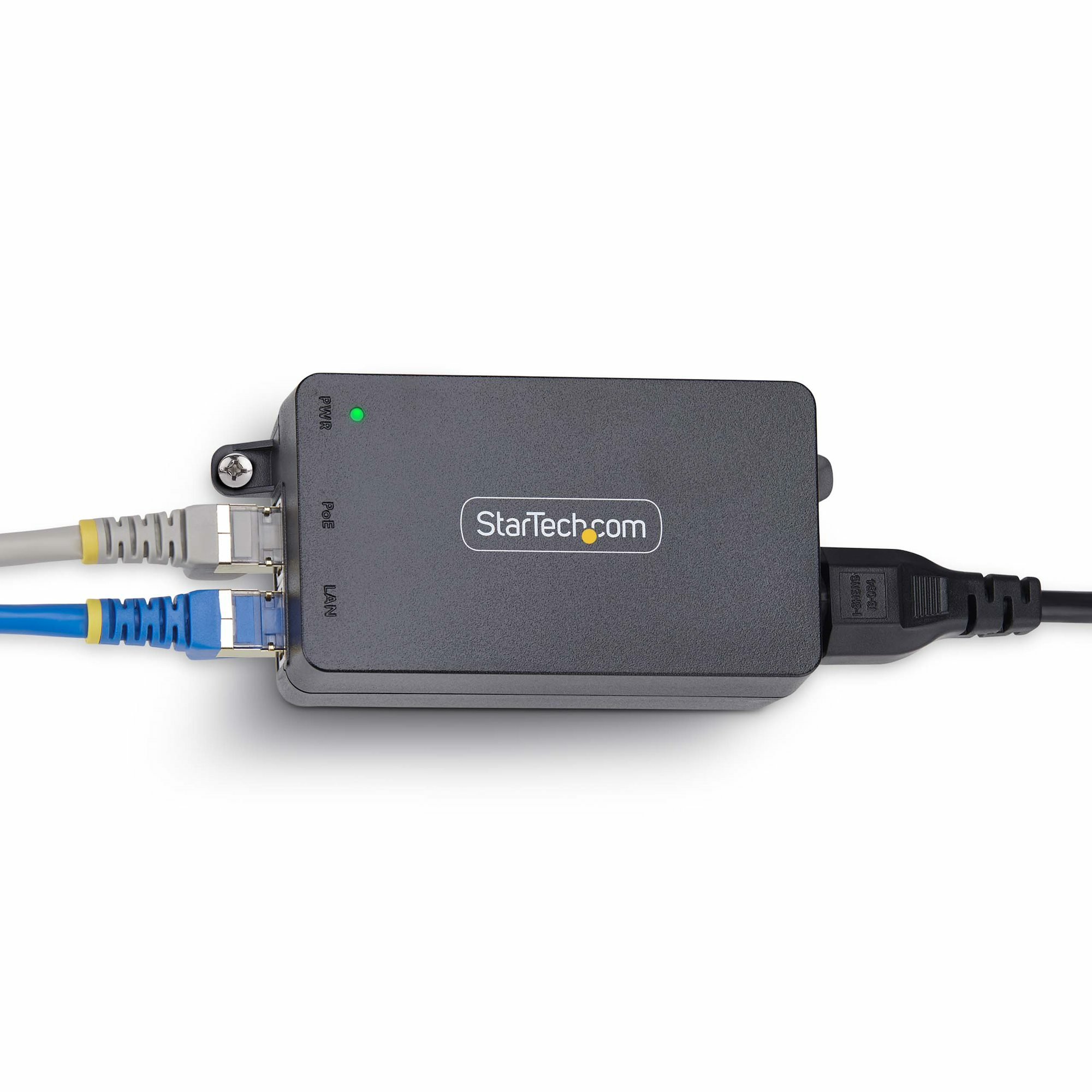StarTech.com 1-Port Gigabit PoE+ Injector, 10M/100M/1G Ethernet, PoE/PoE+ (802.3af/802.3at) – image 5