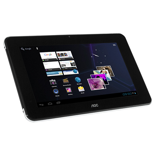 AOC MW0712 ARM 8 GB 17.8 cm (7") 1 GB Wi-Fi 4 (802.11n) Android Black, Red