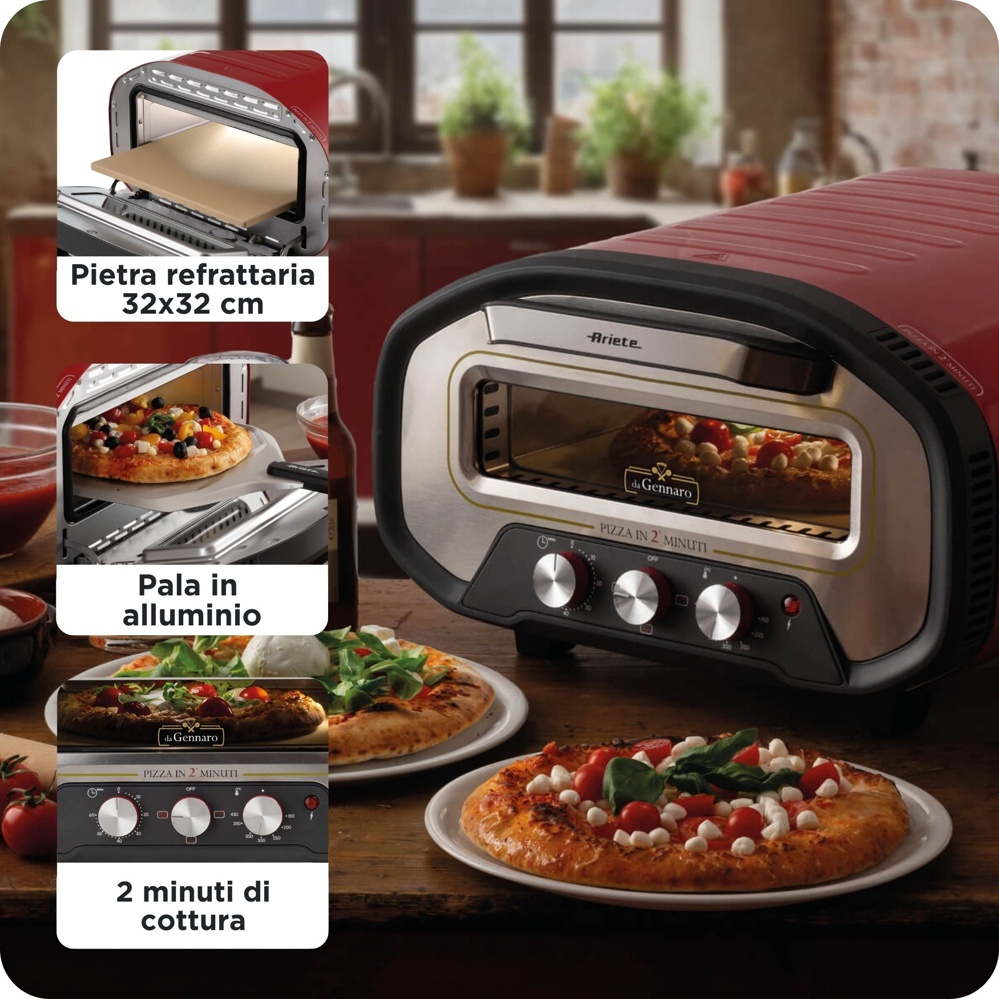 Ariete 3901 Da Gennaro, Pizza oven – image 3