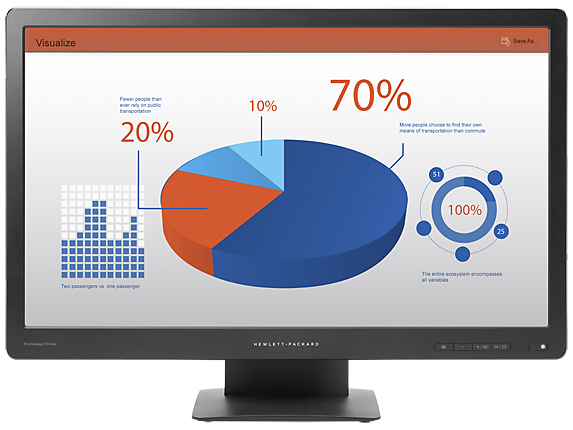 HP ProDisplay P242va