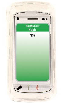 Hama Coque cristal en plastique pour Nokia N97
