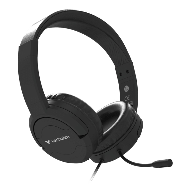 Verbatim Active Noise Cancelling Headset with Noise Cancelling Mic – image 2