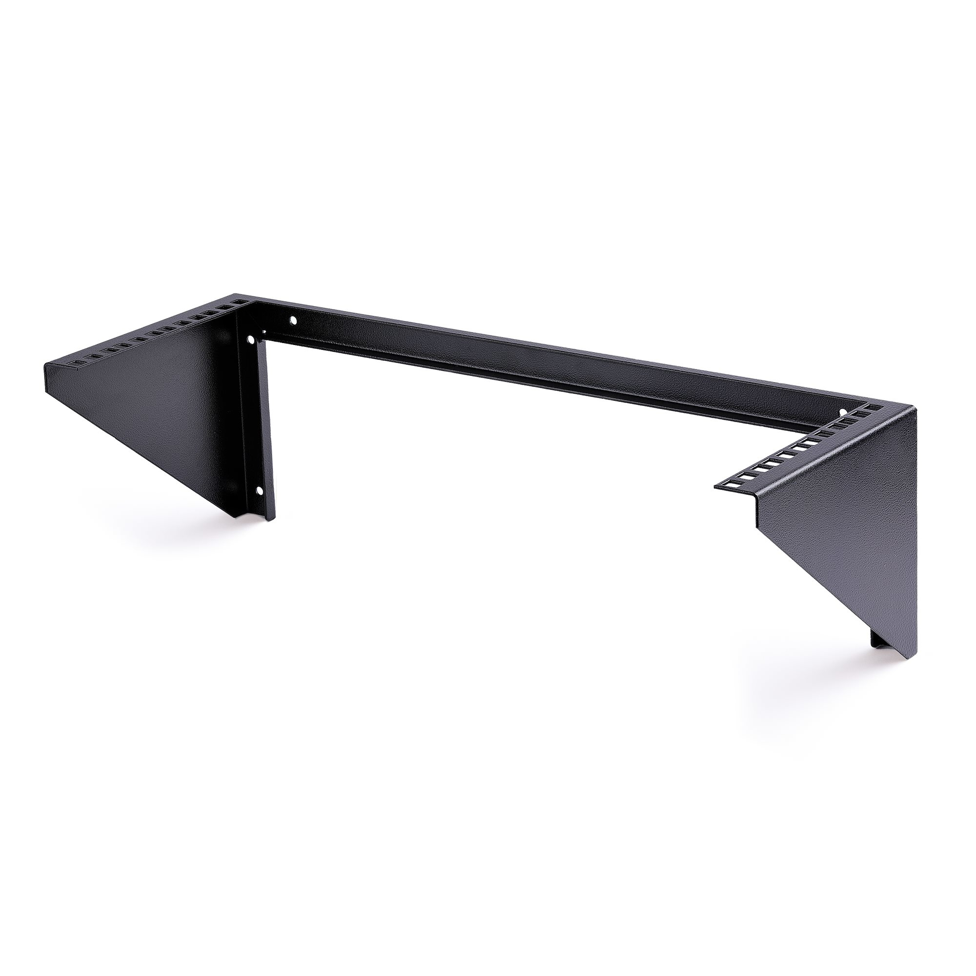 StarTech.com 4U 19” Wall Mount Vertical Rack Bracket, Wall Mount Patch Panel Bracket for Data/AV/IT/Computer Equipment, 4U Rack for Cabinet or Server Room, Supp – image 1