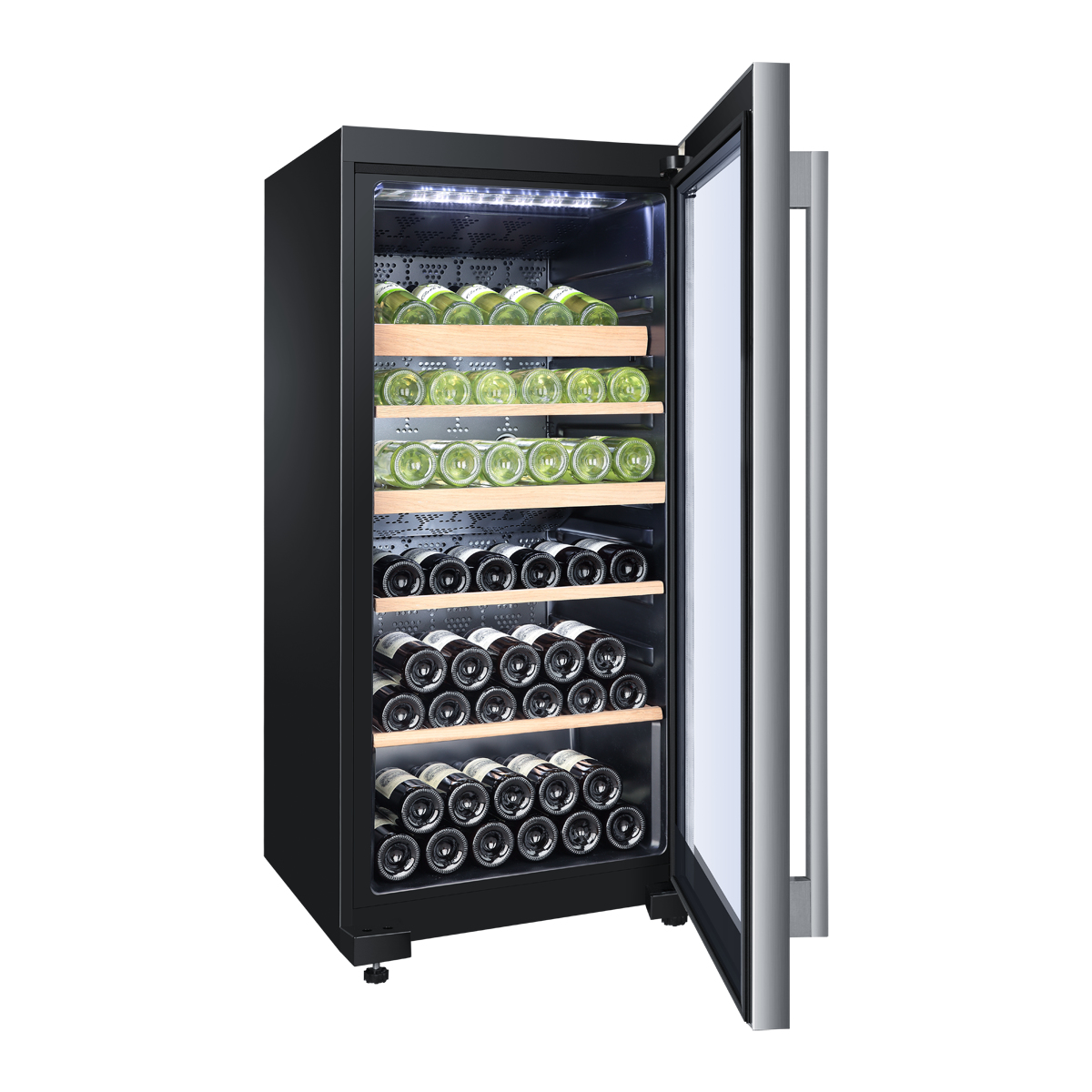 Haier WS92GDBI wine cooler Freestanding Black 92 bottle(s) – image 5