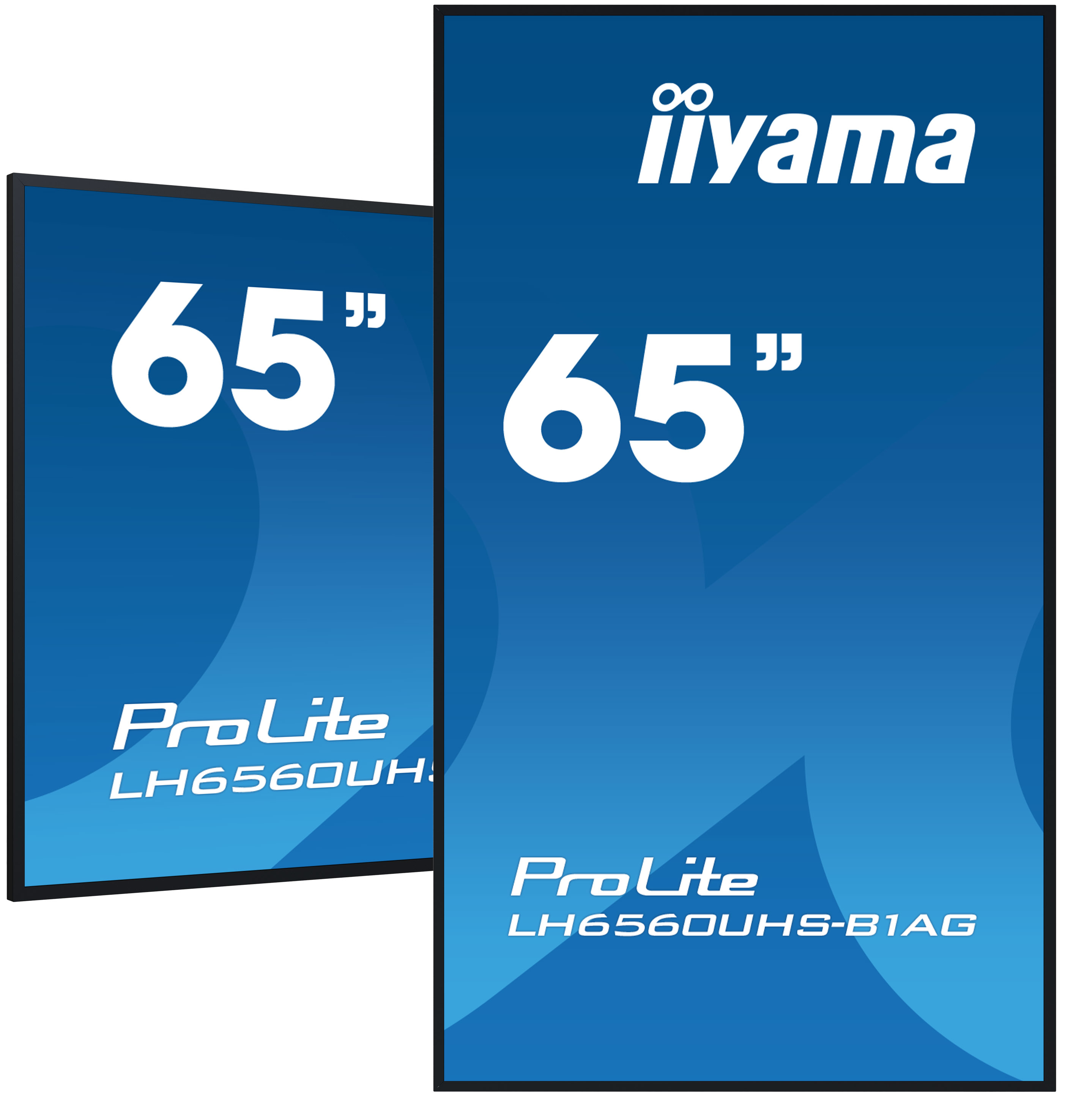 Écran LCD LED 65 IIYAMA ProLite LH6560UHS B1AG 4K UHD Lecteur multimédia SoC Noir — photo 1