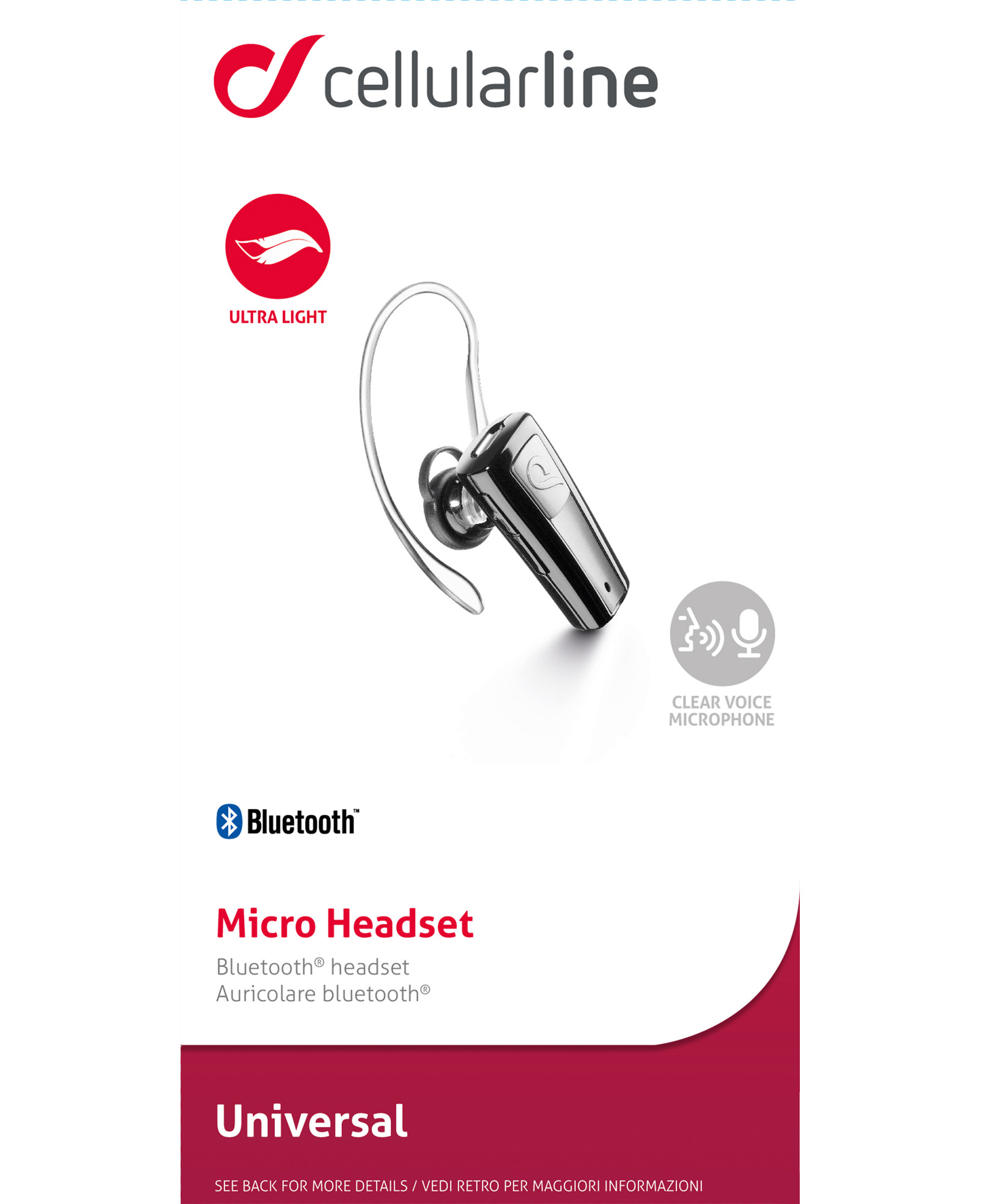 Cellularline Micro Headset - Universale – image 2