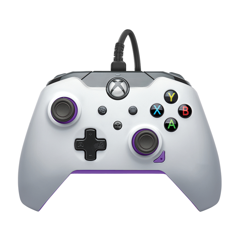 PDP 049-012-WPR Gaming Controller Purple, White USB Gamepad Analogue / Digital PC, Xbox, Xbox One X, Xbox Series S, Xbox Series X – image 1