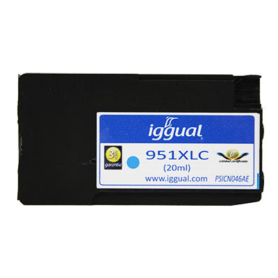 iggual PSICN046AE ink cartridge High (XL) Yield Cyan