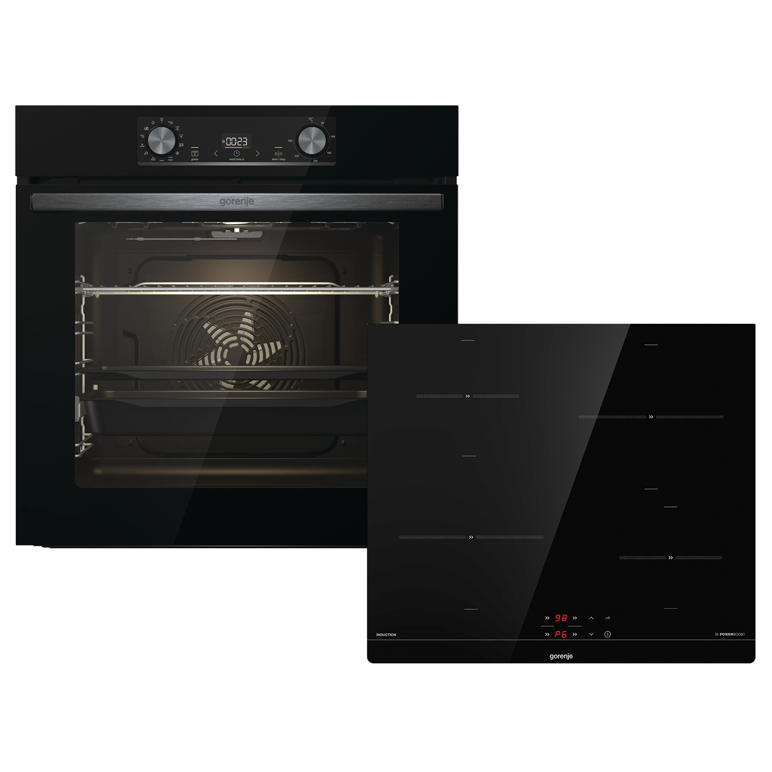 Gorenje 738886 cooking appliance set Zone induction hob Electric