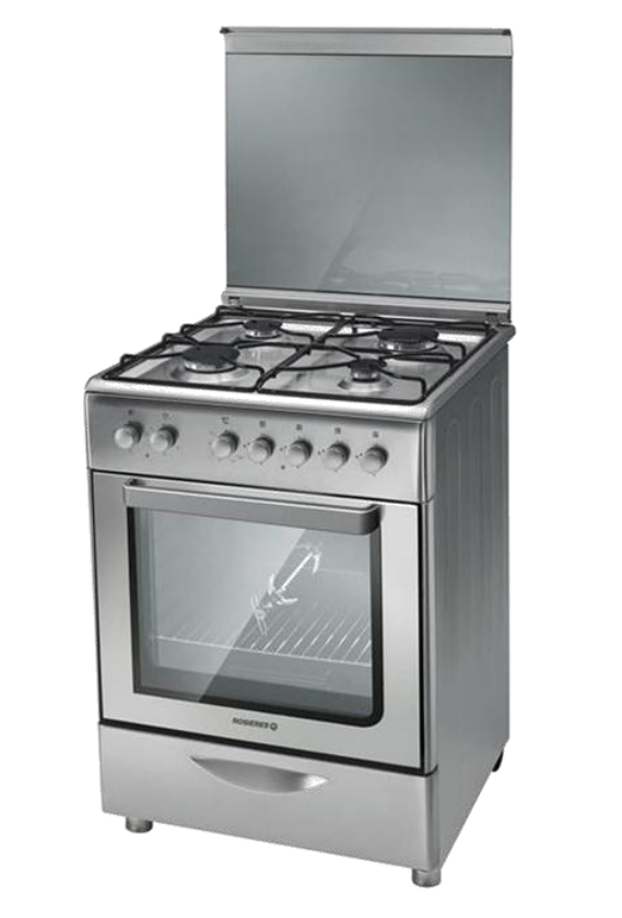 Rosieres RGC6112IN cooker Freestanding cooker Natural gas Gas Stainless steel