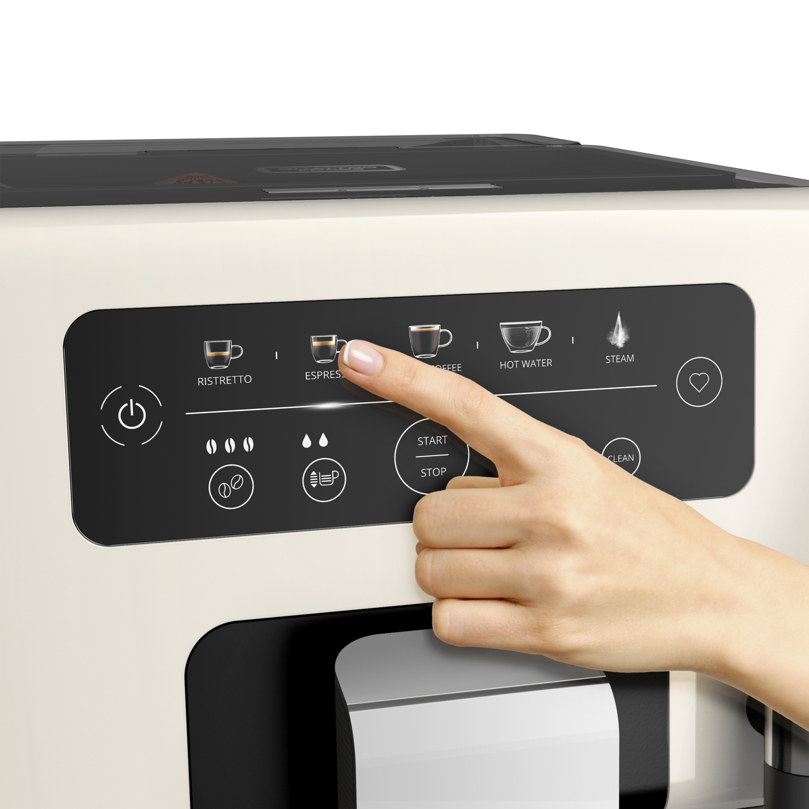 Krups Intuition Latt'Essential EA871A Semi-auto Pod coffee machine – image 4