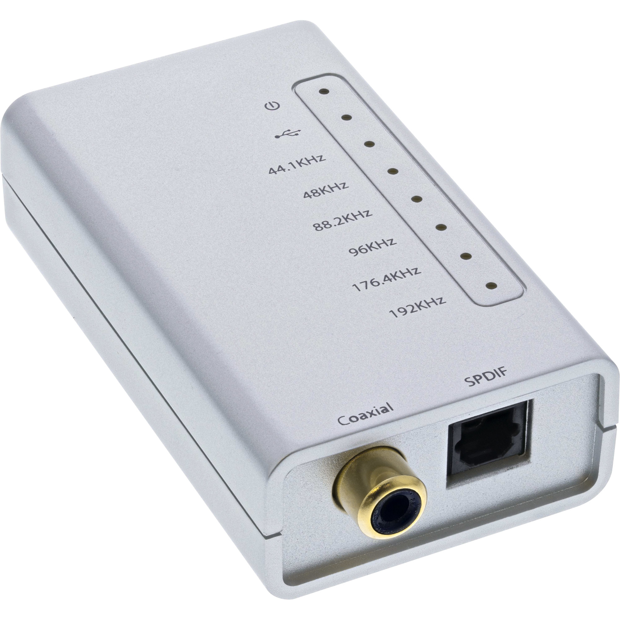 InLine USB HD Audio Adapter 24 Bit 192kHz to Digital Coax/Toslink/I2S Converter – image 2