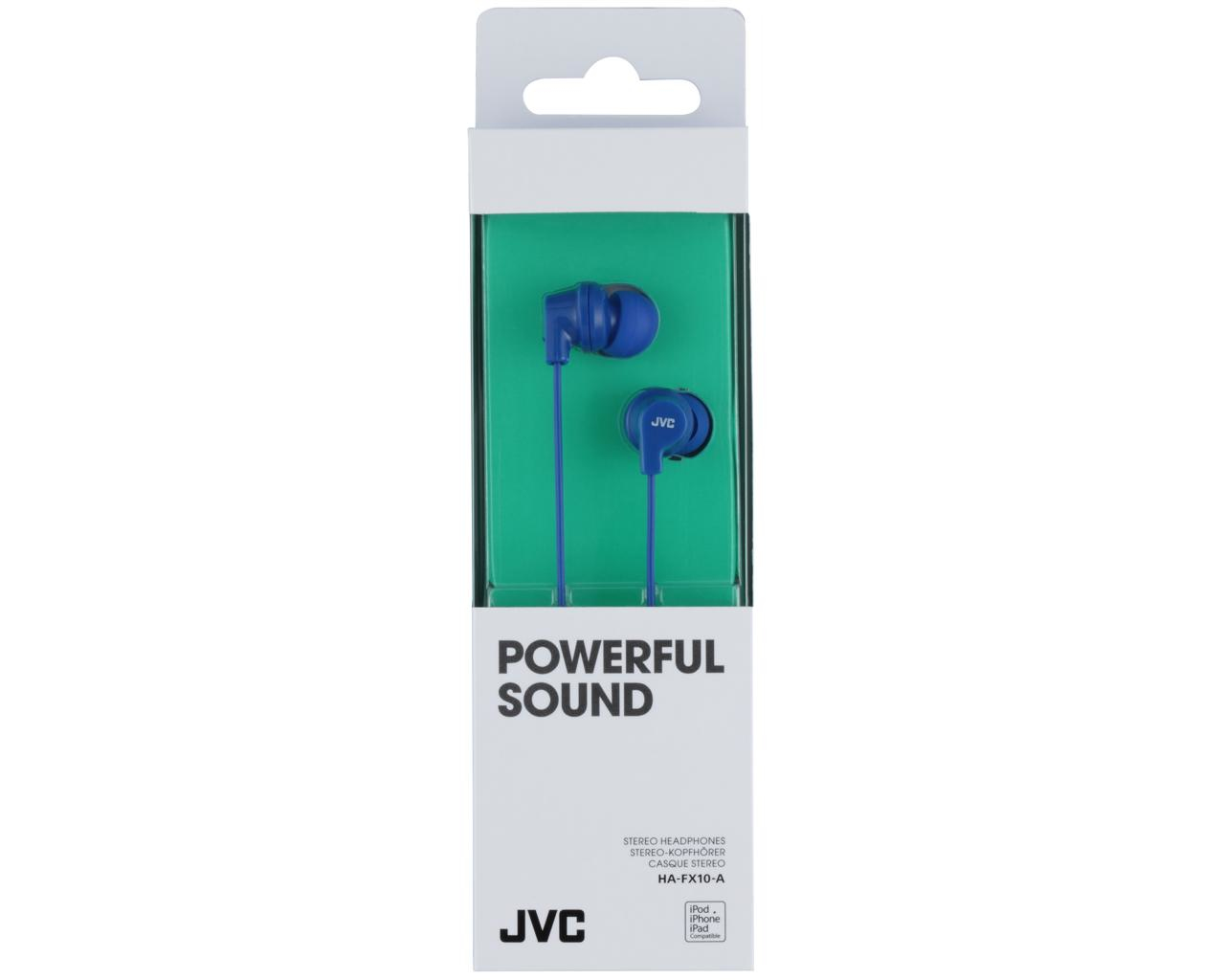 JVC HA-FX10-A-E Colourful inner-ear headphones – image 2