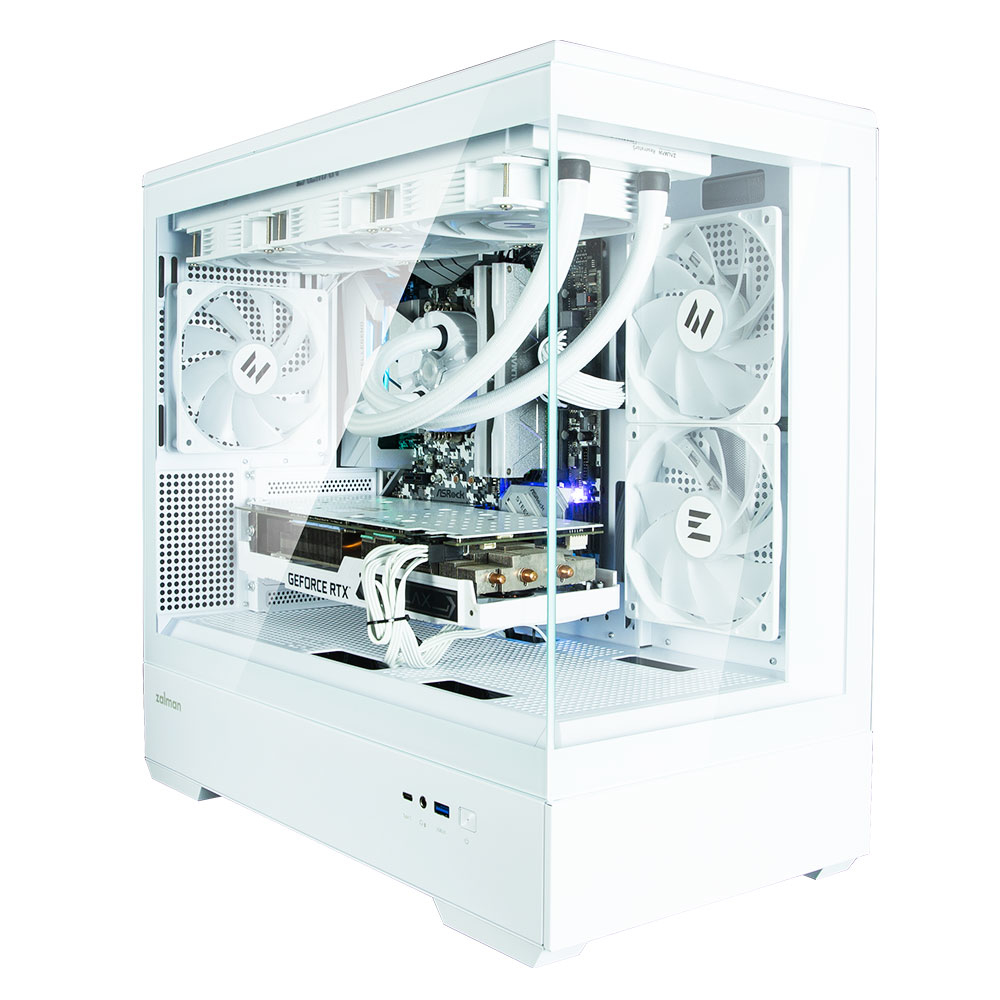Zalman P30 WHITE computer case Mini Tower image 5