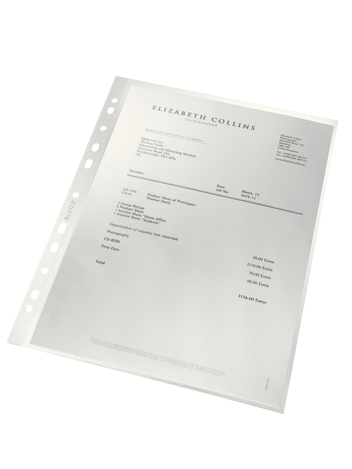 Leitz 47913003 protector de hojas 210 x 297 mm (A4) Polipropileno (PP)