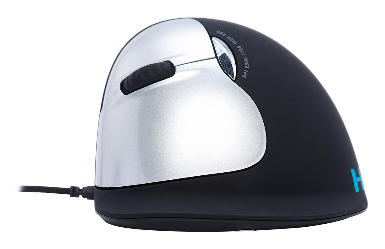 R-Go Tools R-Go HE Break ergonomic mouse, large, left, wired – image 4