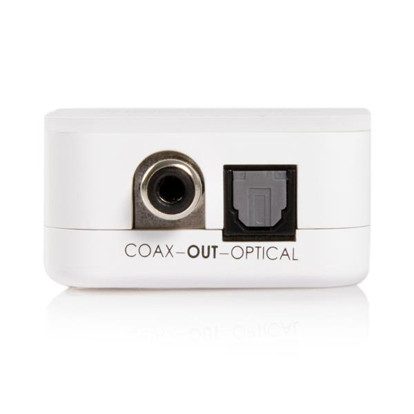 StarTech.com Stereo RCA to SPDIF Digital Coaxial and Toslink Optical Audio Converter – image 4