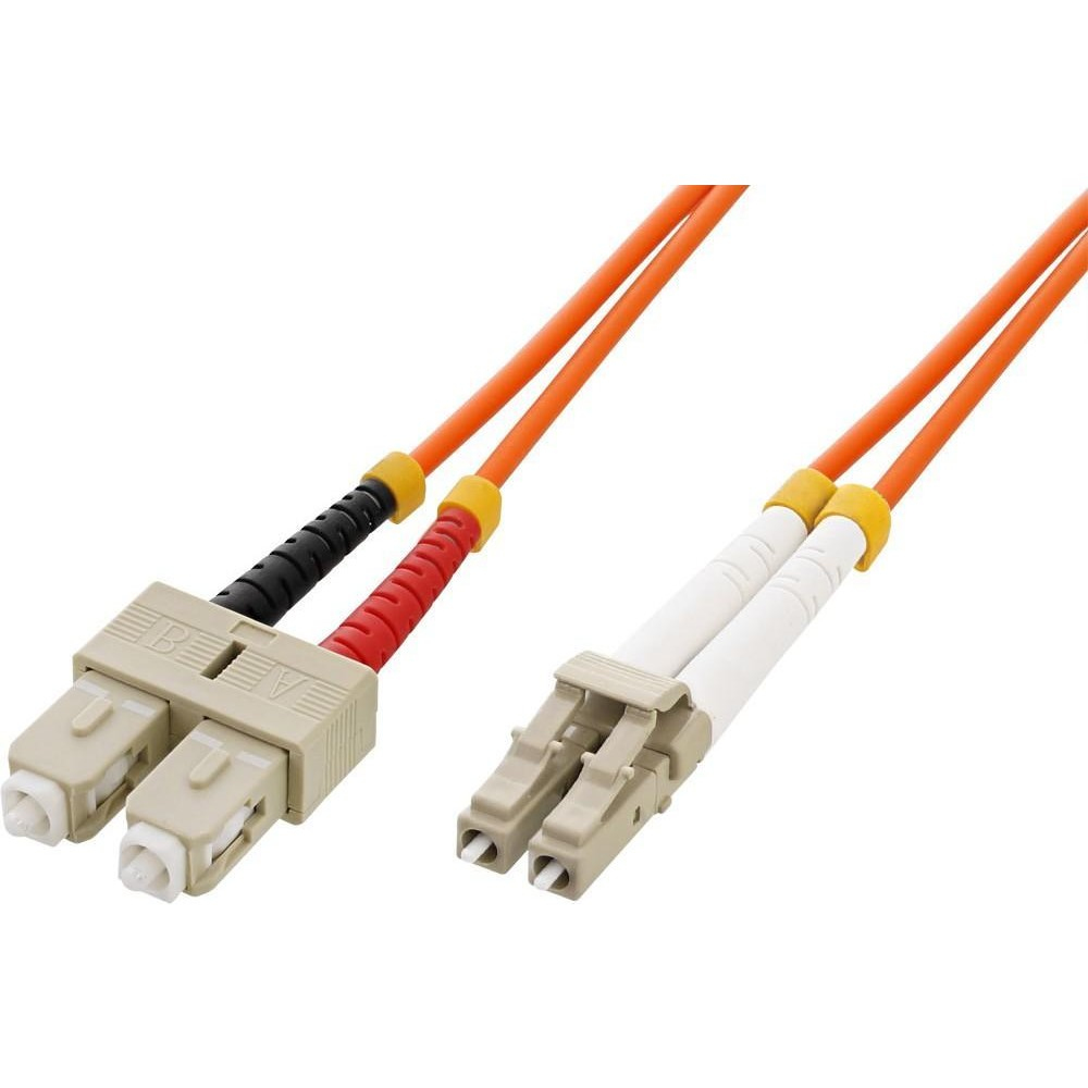 Techly SC/LC Multimode 50/125 OM2 5m Fiber Optics Cable ILWL D5-SCLC-050