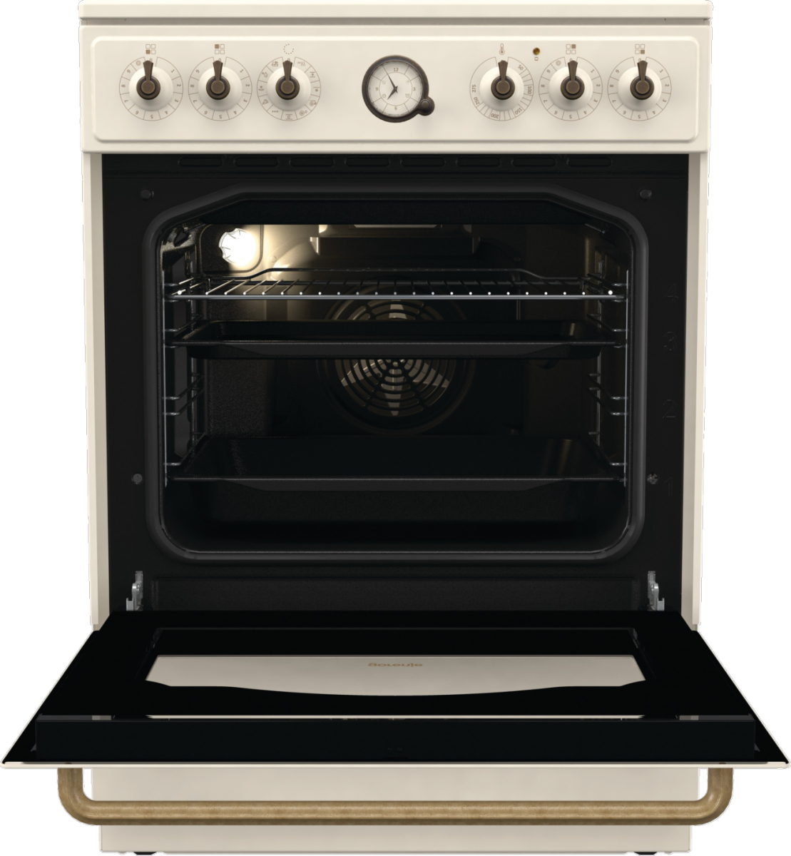 Gorenje GECS6B70CLI Freestanding cooker Ceramic hob Beige – image 4
