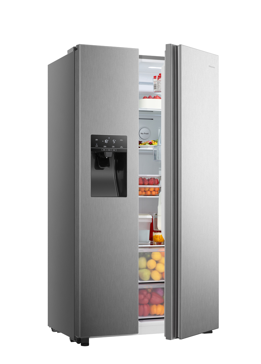 Hisense RS650N4AC2 side-by-side refrigerator Freestanding – image 4