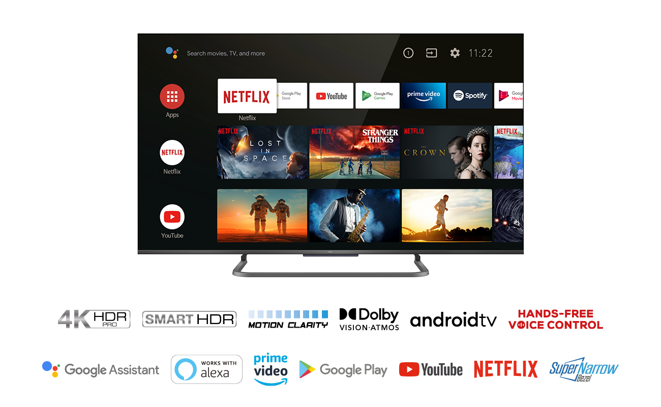 TCL 65P815 TV 165.1 cm (65") 4K Ultra HD Smart TV Wi-Fi Black 320 cd/m² – image 3