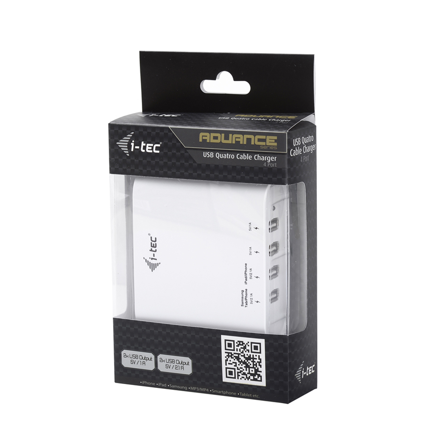 i-tec CHARGER4C mobile device charger Digital camera, GPS, Mobile phone, MP3, Smartphone, Tablet White AC Indoor – image 6