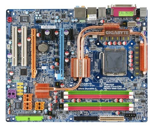 GIGABYTE GA-P35T-DQ6 (rev. 1.x) Intel® P35 + ICH9R Chipset