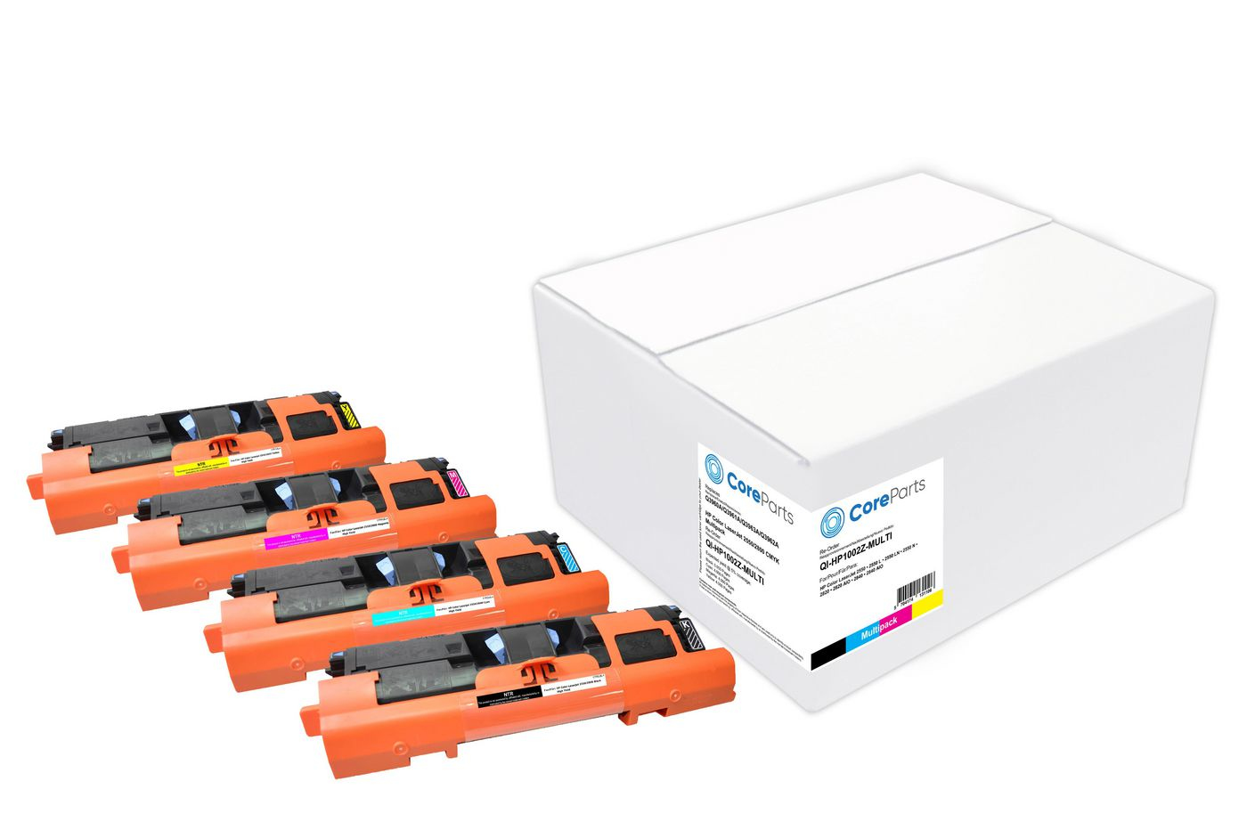 CoreParts QI-HP1002Z-MULTI toner cartridge 1 pc(s) Compatible Black