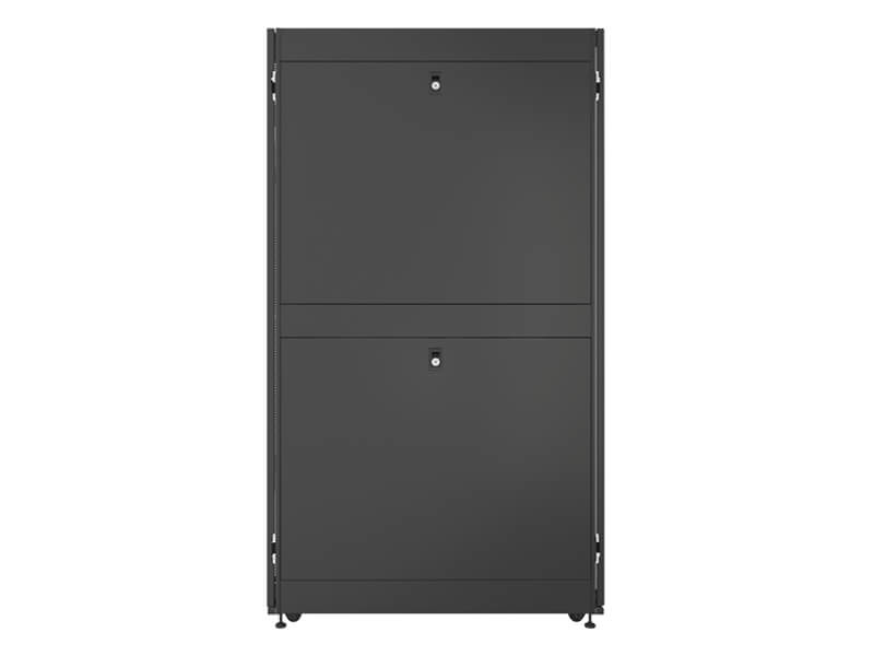 Vertiv VR3100TAA rack cabinet 42U Freestanding rack Black, Transparent – image 4