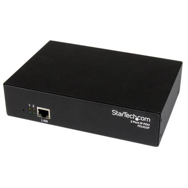 StarTech.com 2 Port Switched IP PDU - Single-Phase Remotely Managed IP Power Switch – image 1