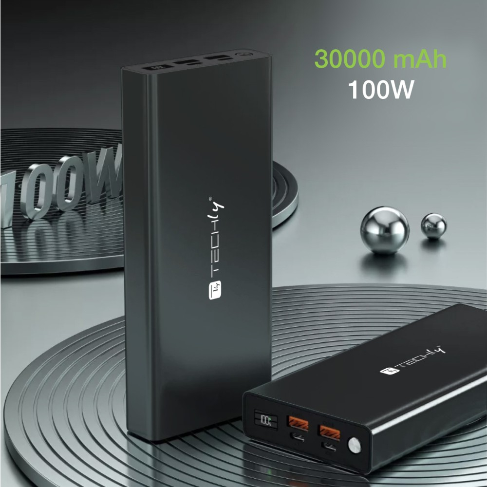 Techly I-CHARGE-30A-100W power bank Lithium Polymer (LiPo) – image 9