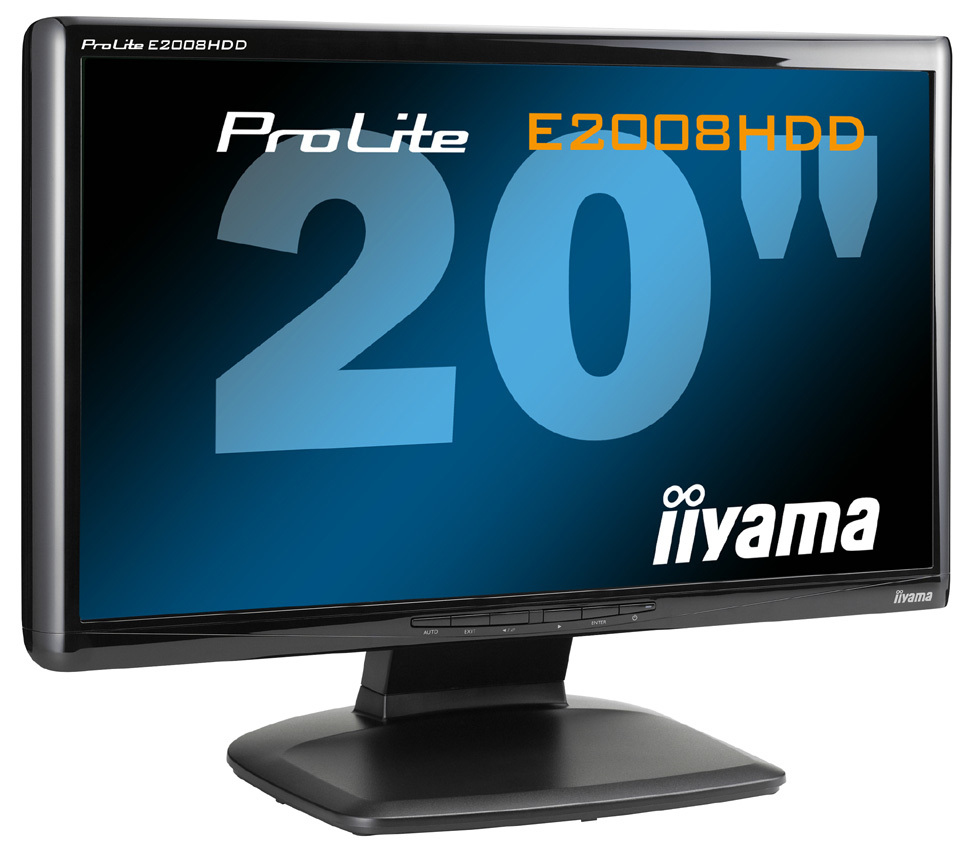 iiyama ProLite E2008HDD-B1 computer monitor – image 3