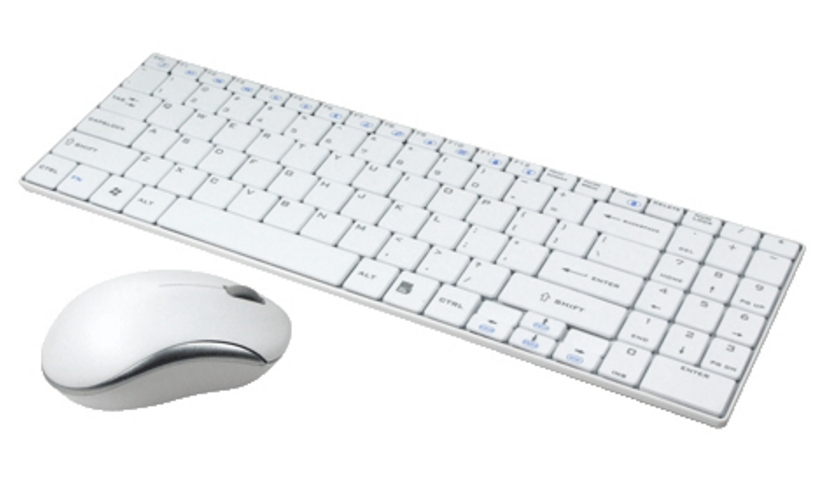 LogiLink ID0109 keyboard Mouse included RF Wireless White – image 2