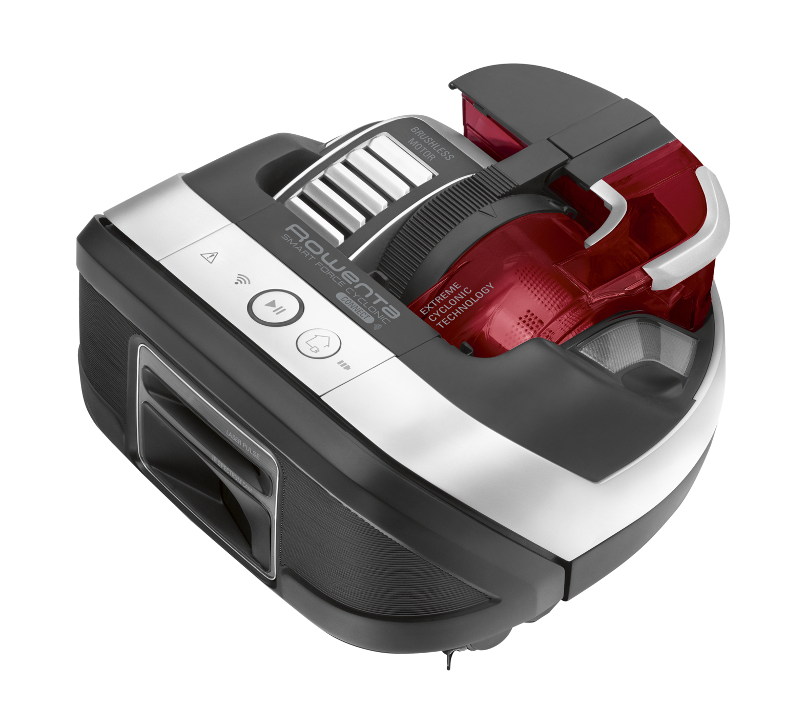 Rowenta Smart Force Cyclonic RR804 Black, Silver, Red