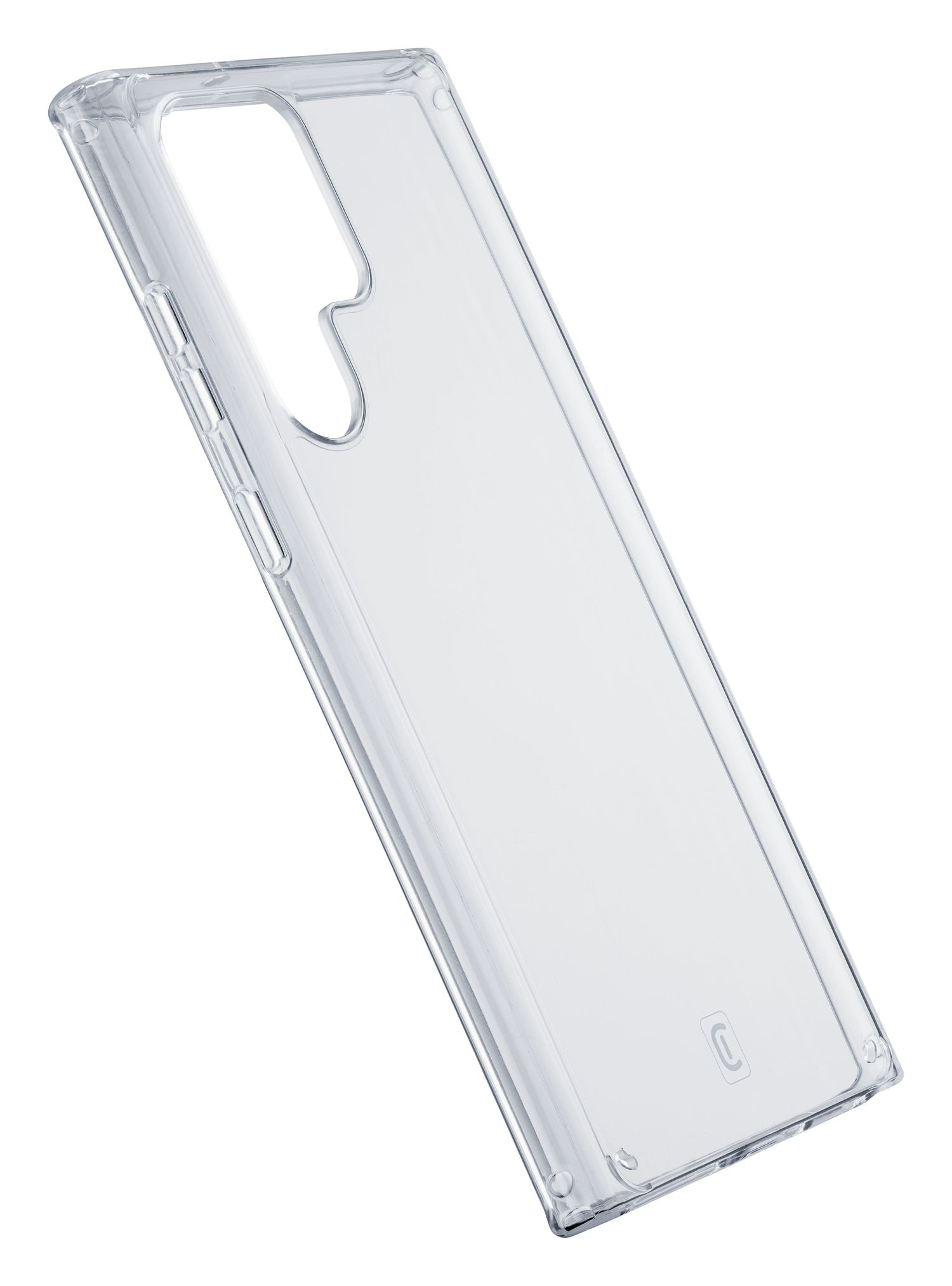 Funda móvil - CellularLine Clear Duo, Para Samsung Galaxy S25 Ultra, Rígida, Transparente
