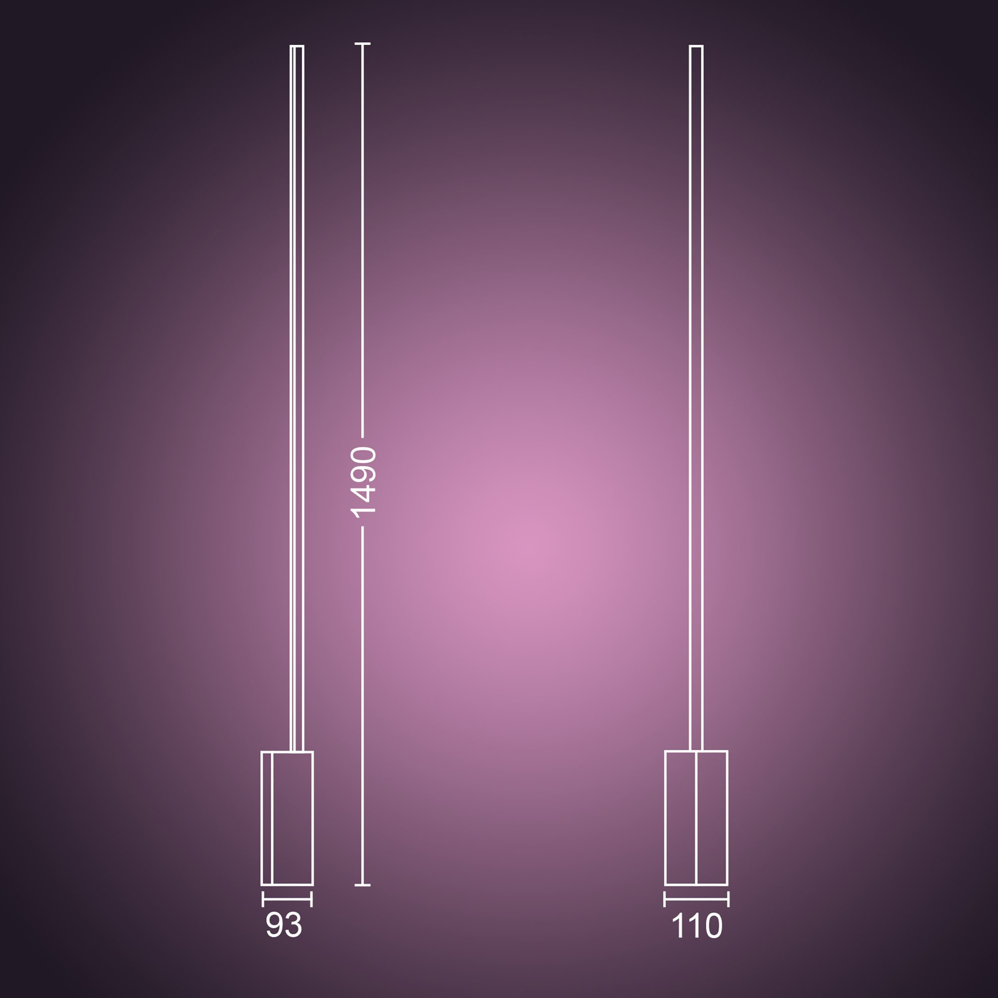Philips by Signify Philips Hue White and colour ambience Signe floor light – image 6