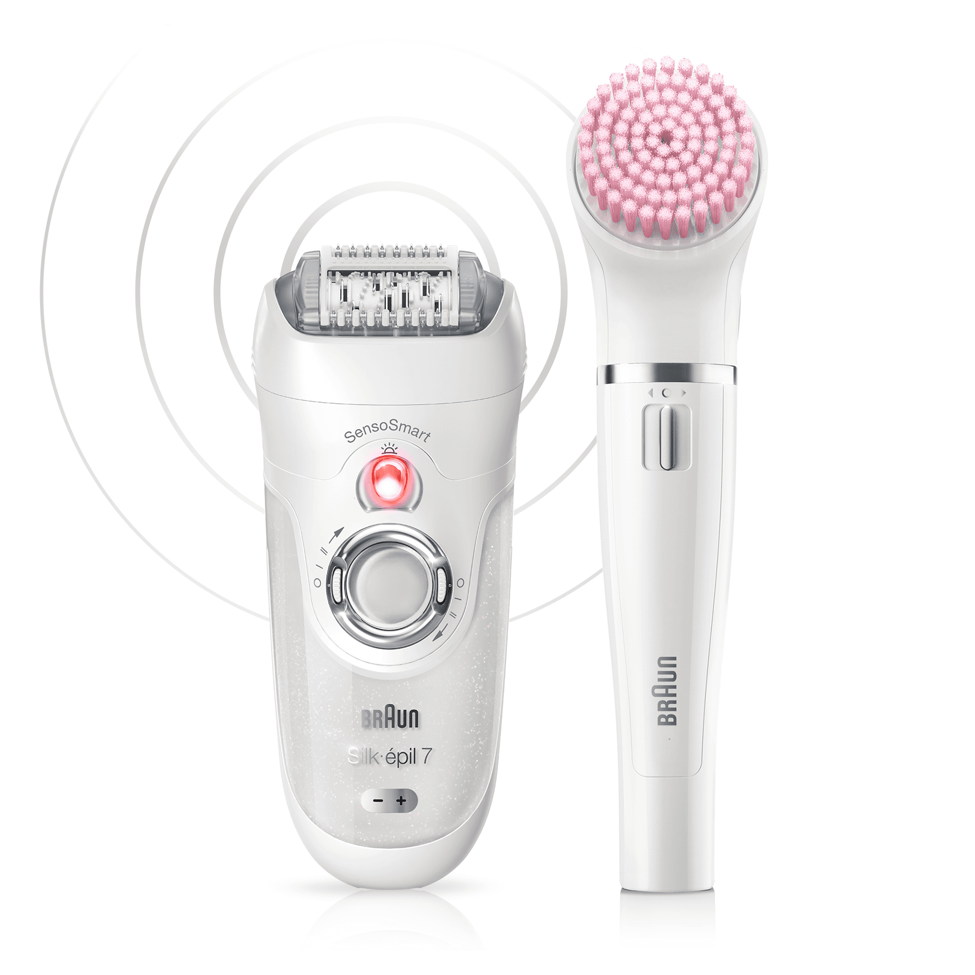 Braun Silk-épil 7 Silk-épil Beauty Set 7 7-775 Professional 3-in-1 Cordless Wet & Dry Hair Removal - Epilator, Face Cleanser and Exfoliator – image 1