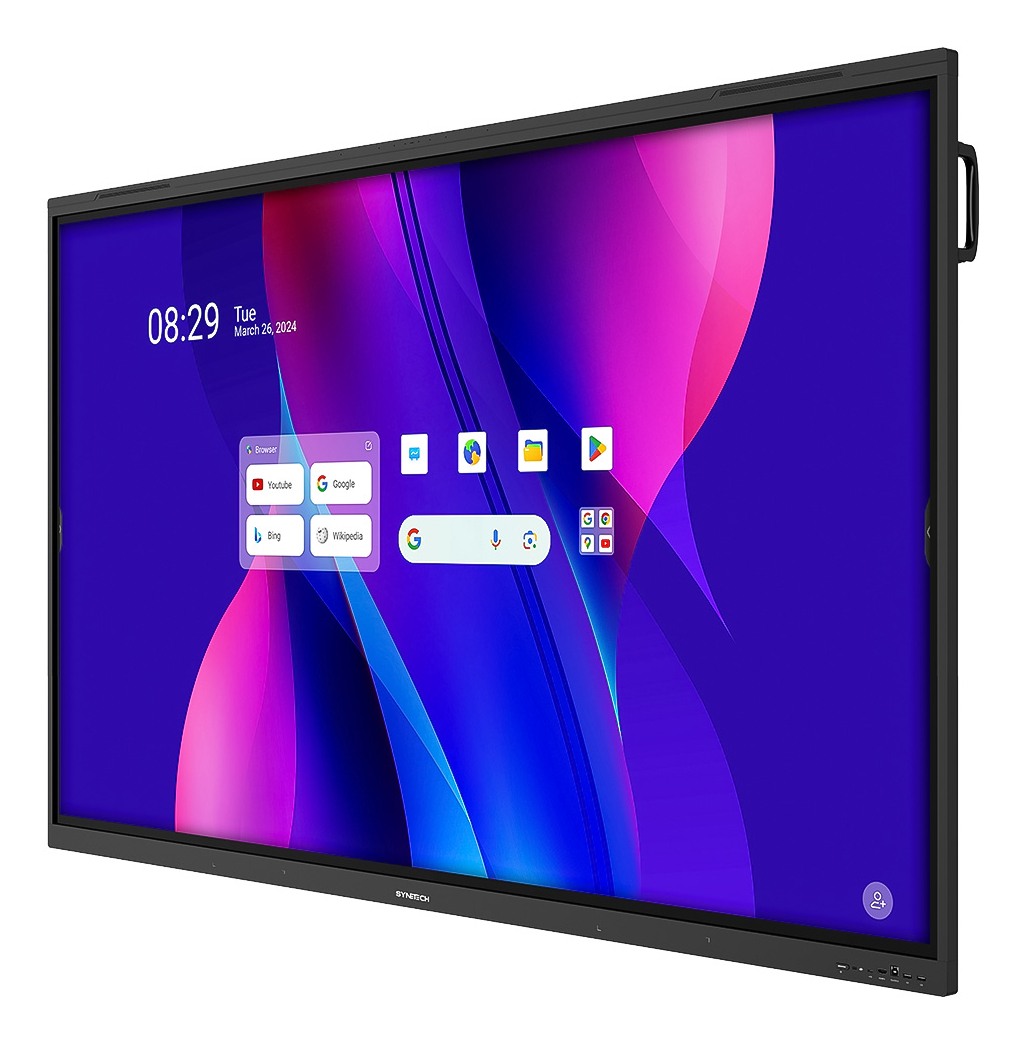 Resim Synetech Taurus 75" 4K Ultra HD Dokunmatik Etkileşimli Ekran